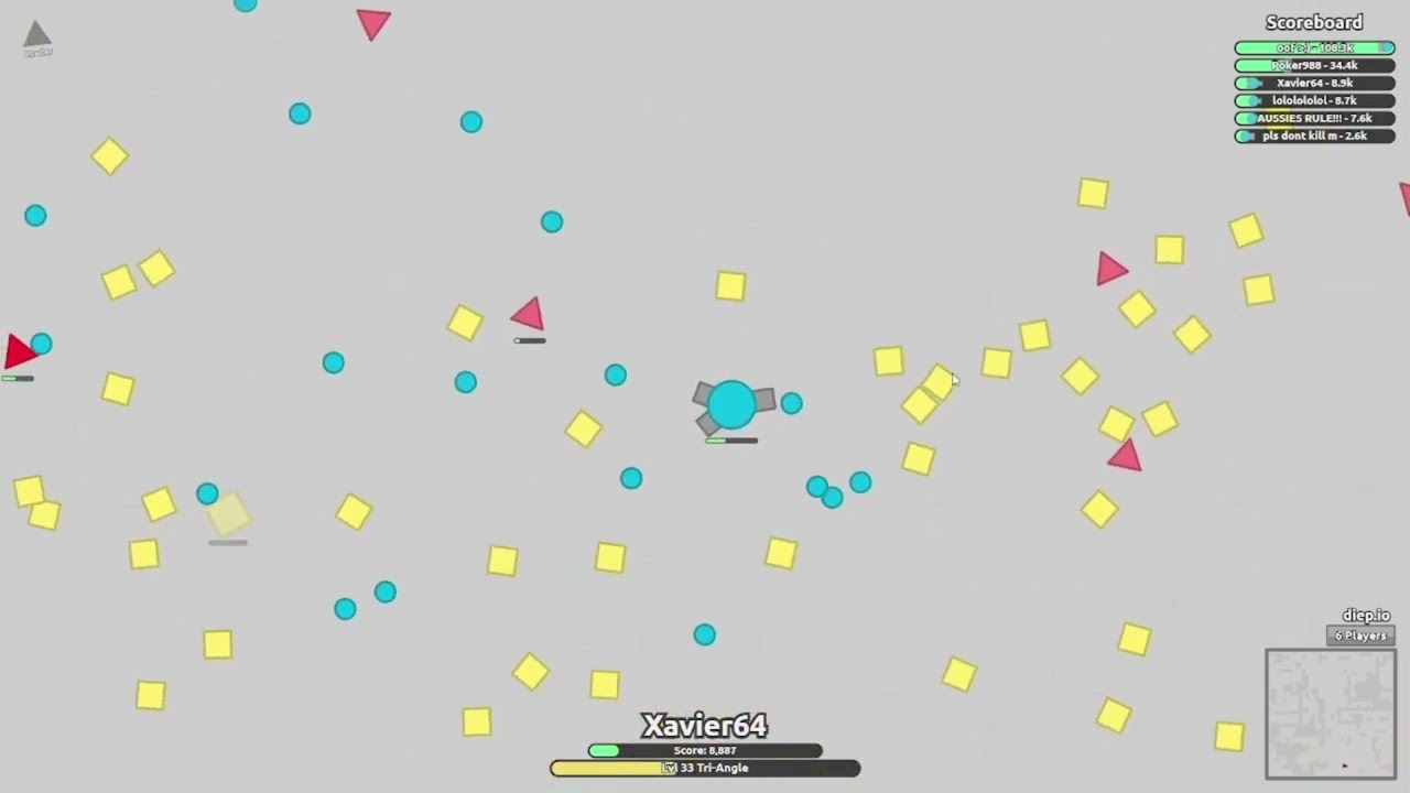 Diep.io | Jackpot!: 3m 30s 833ms | Current WR |
