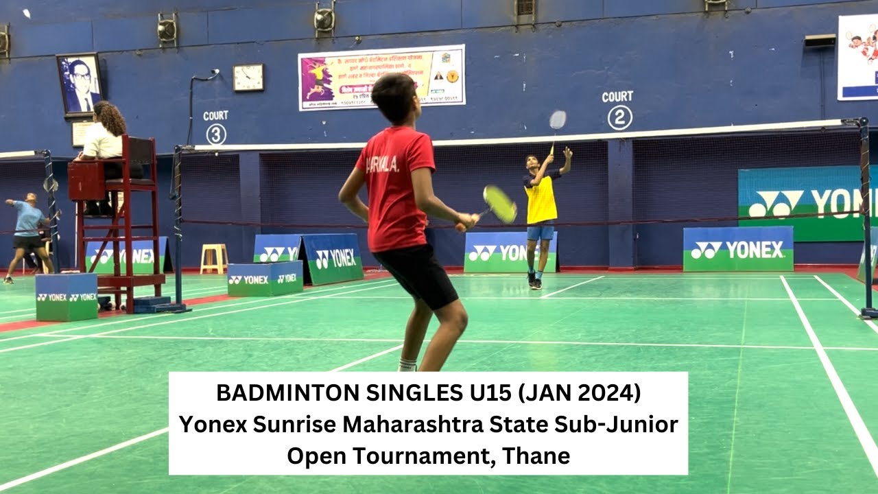 M170 - Under 15 Badminton Singles | YONEX SUNRISE MAHARASHTRA STATE SUB ...