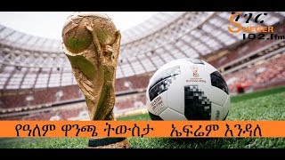 In Remembrance to World Cup - የዓለም ዋንጫ ትውስታ - በኤፍሬም እንዳለ