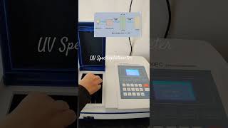 UV spectrophotometer Instrument || Beer Lambert Law #bsc #msc #phd #lab #spectroscopy #instruments