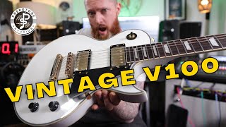 Vintage Guitars Vintage V100 reissue demo