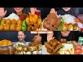 ASMR: Eating Whole Chicken Curry Eating Challenge 😍😋egg curry with basmati rice salad Mukbang🔥