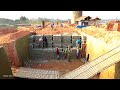 Awesome manual clay bricks chimney process in village  bricks business in india