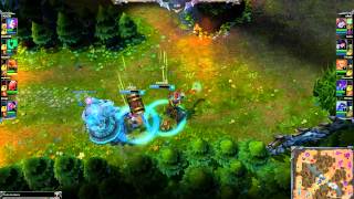 League of Legends - Deep Terror Thresh and Jinx combine their back animations
