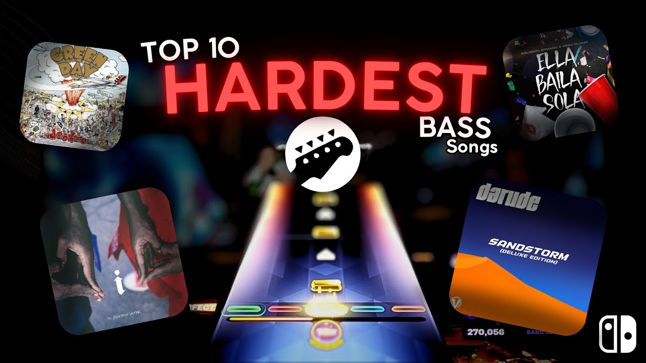 Top 10 HARDEST BASS songs in Fortnite Festival S4
