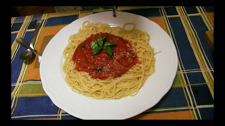 Sugo di Pomodoro della Signora Maria.