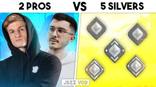 2 RADIANTS vs 5 SILVERS, ILS SONT TROP NULS C'EST ABERRANT