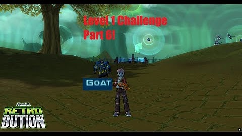 Beating Fusionfall Retrobution with ONLY level 1 gear! (Part 6)