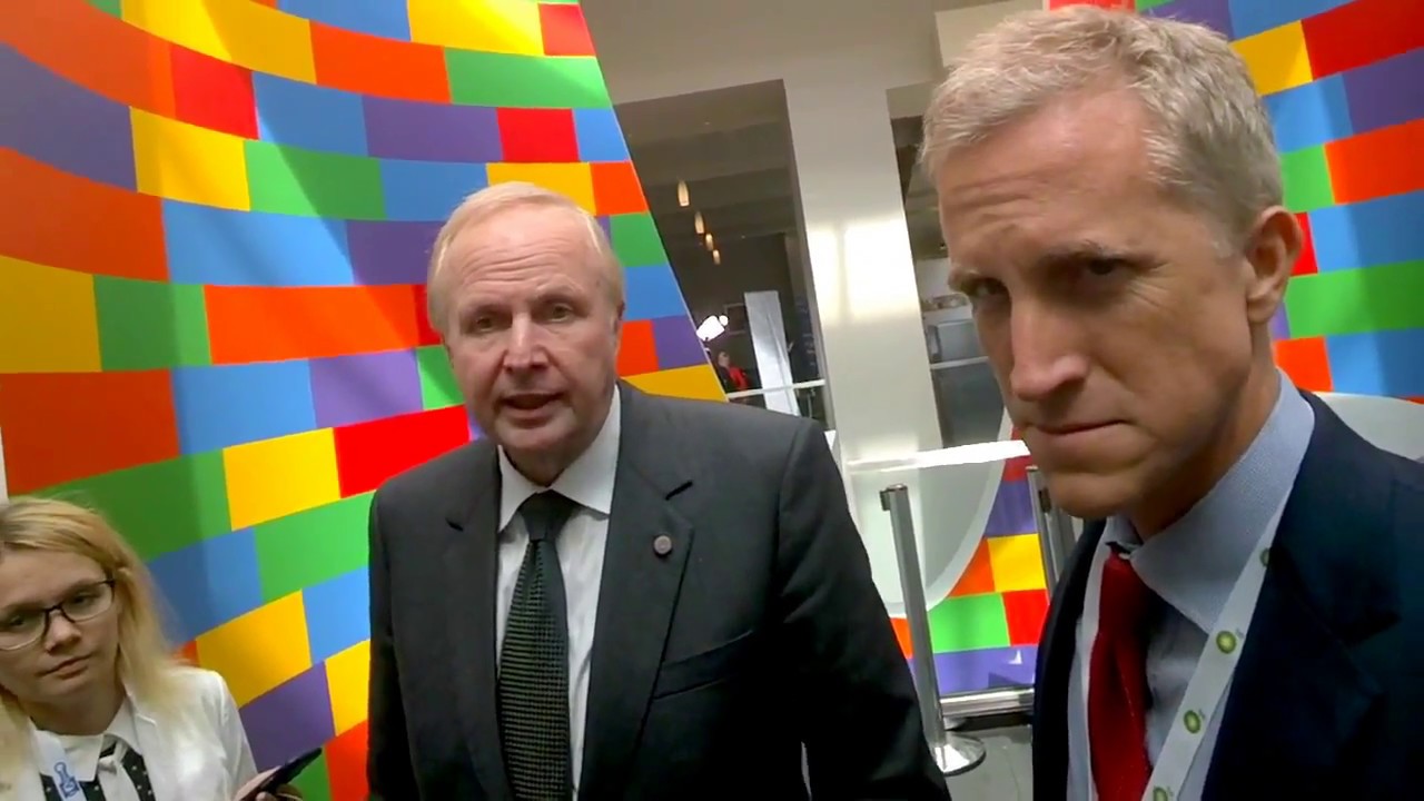 Capitol Intel speaks to  BP CEO Bob Dudley during 