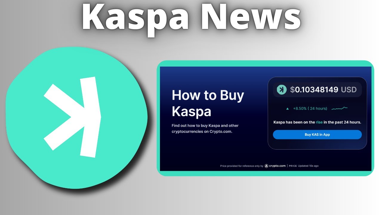 Kaspa News: Crescendo is Here! Crypto.com Listing Soon? & More!