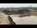 #My new black video 📸# machine Hyundai 210#construction work # cutting and tipper loading 🛻spitting.