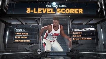 Best 2K20 Point Guard 3-Level Scorer Curry and Irving Build