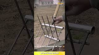 Efficient Multi-Blade Harvesting Tool for Cutting Corn Stalks and Clearing Rows in Dense Fields