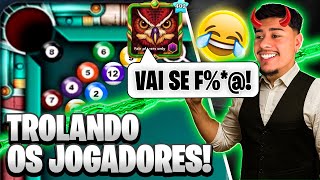 ESCONDENDO A BOLA 8 ATÉ ELE DESISTIR 🤣 TROLLANDO OS JOGADORES DO 8 BALL POOL screenshot 4