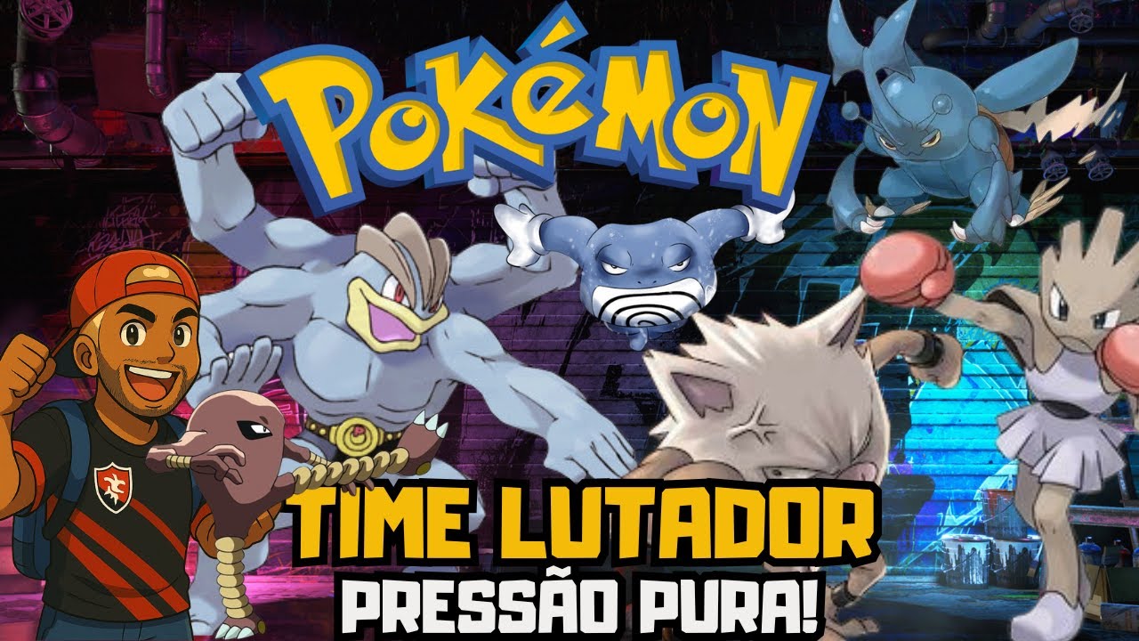 🔥 POKÉMON MONOTYPE FIGHTING | A RUA VIROU RINHA com Caio no Press Start Coroa!