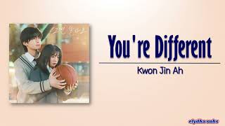Kwon Jin Ah – You’re Different (그댄 달라요) [Our Secret Diary OST] [Rom|Eng Lyric]