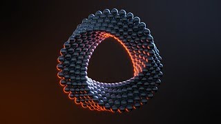 C4D Abstract Ring  Cinema 4D Tutorial (Free Project)