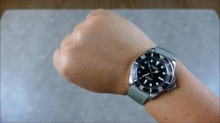On the Wrist, from off the Cuff: Tisell – Submersible,  Modern Take on the Vintage Sub