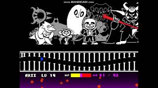 'sans survival fight' [Fangame made by: Ari (Treo)]
