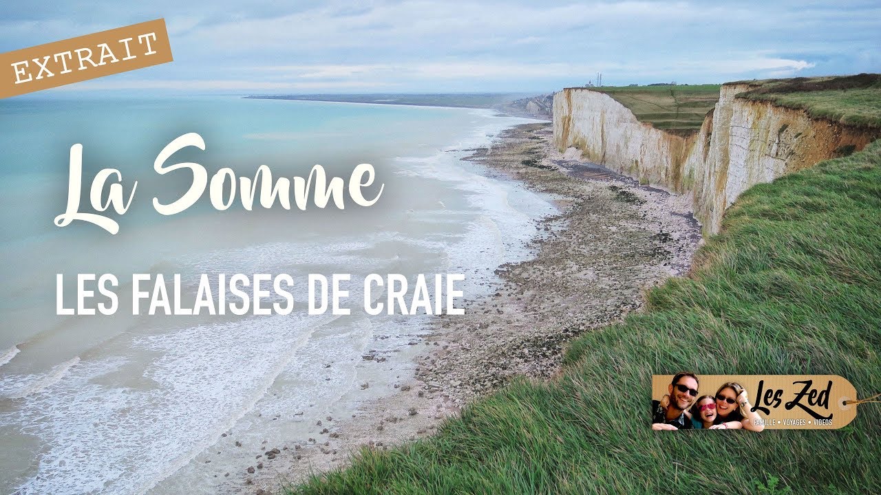 Extrait Balade sur les Falaises de craie de la SOMME ...
