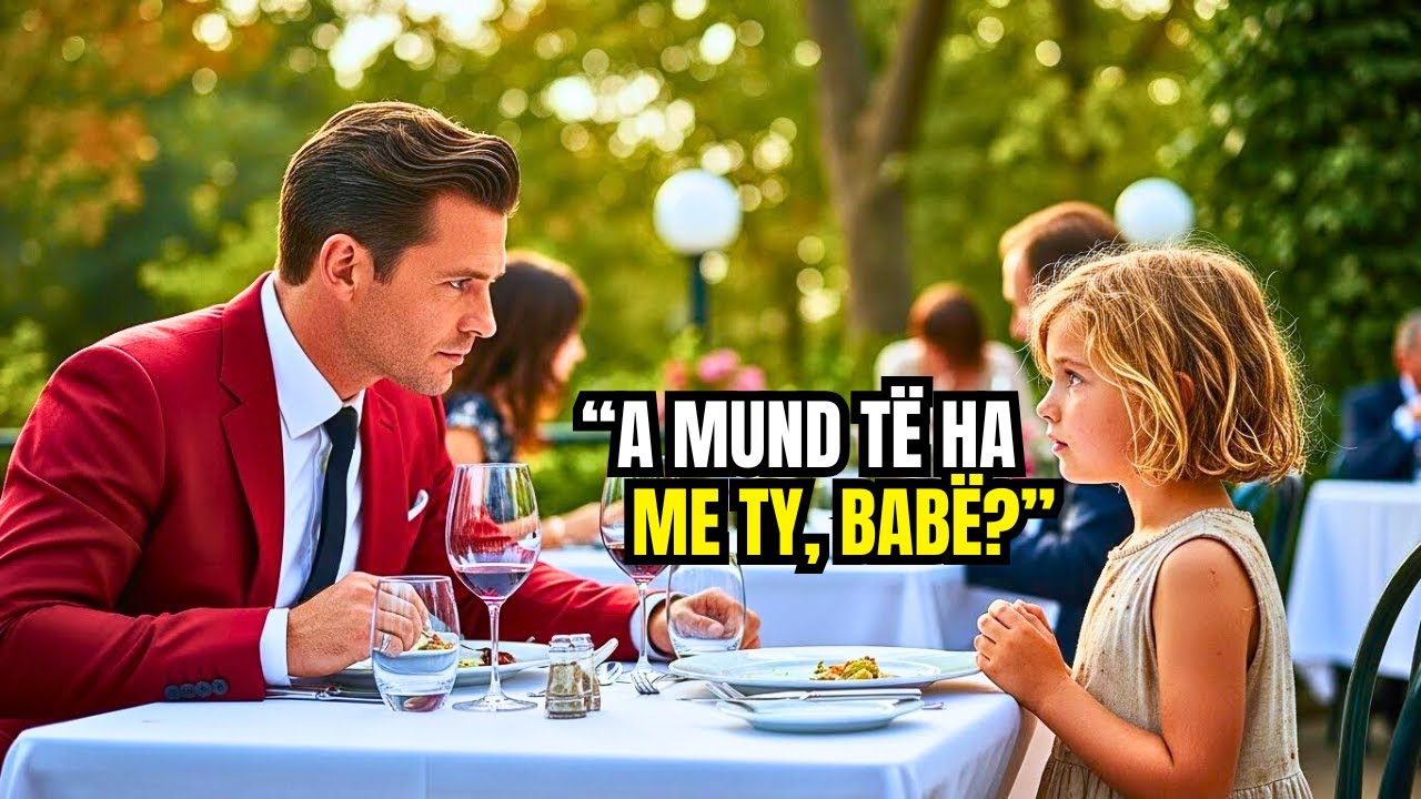 “A MUND TË HA ME TY, BABI?” — VAJZË E PASTREHË PYET MILIONERIN DHE REAGIMI I TIJ TRONDIT