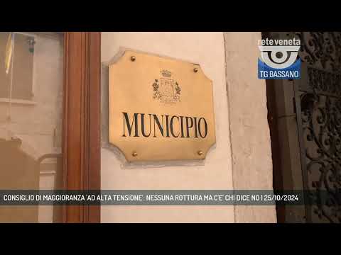 CONSIGLIO DI MAGGIORANZA 'AD ALTA TENSIONE': NESSUNA ROTTURA MA C'E' CHI DICE NO | 25/10/2024