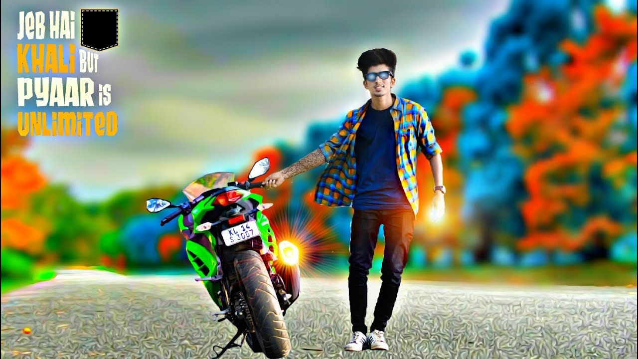 Picsart Editing Bike Change Photo Editing Background Change HD