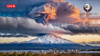 🌋Mount Spurr Volcano Shows Signs of Unrest, Sparking Fears of Ash Cloud Disruption in Alaska