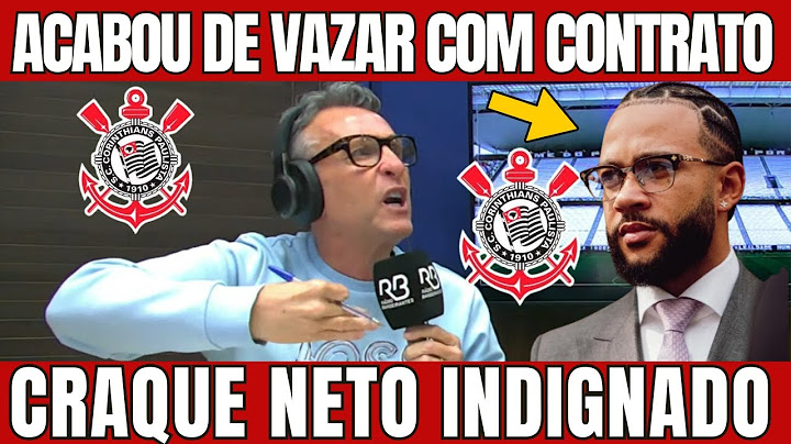 NETO PERDE A PACIÊNCIA, VAZA CONTRATO DE JOGADOR E CHOCA A TORCIDA “COM ESSE DINHEIRO, DAVA PARA MON