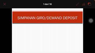 Simpanan Giro