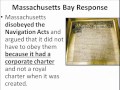 The Massachusetts Charter Loss and Its Impact on Colonial Conflict