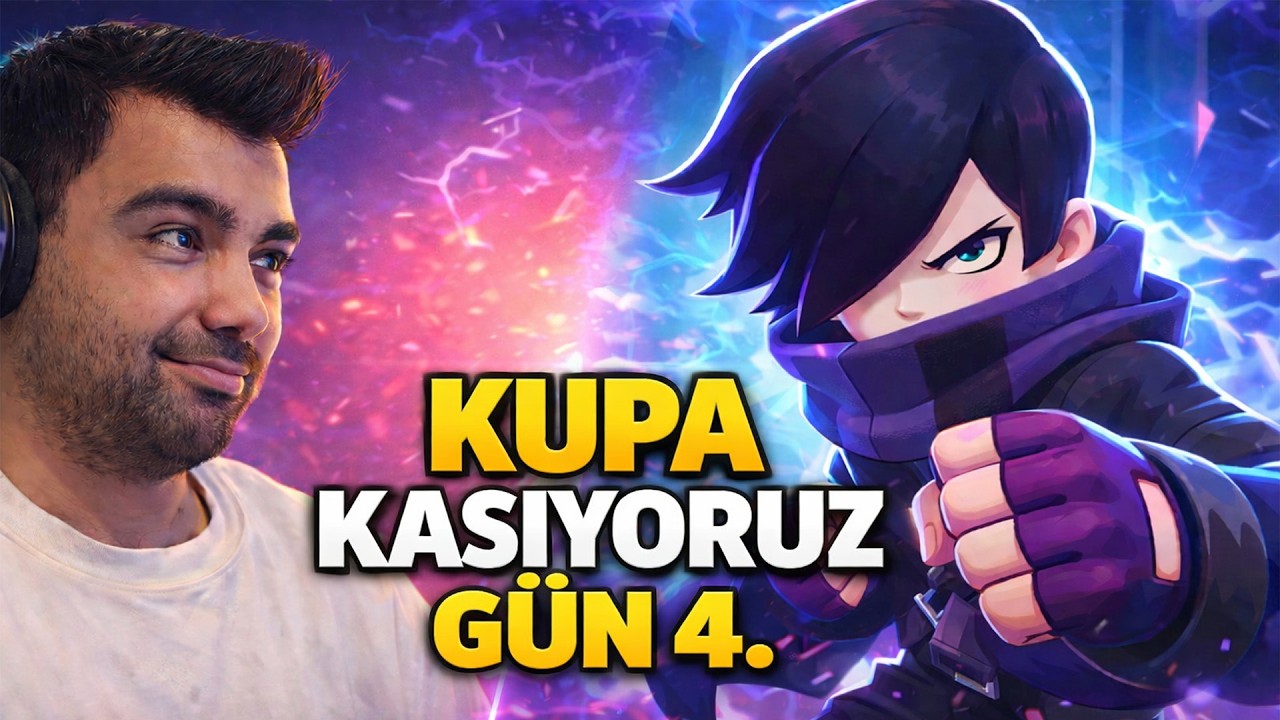 KUPA KASMAYA BAŞLADIK GÜN 4..  | BRAWL STARS