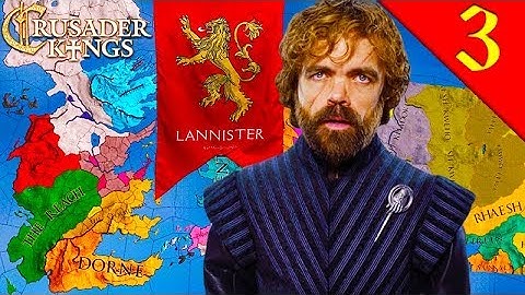 LANNISTER CIVIL WAR! Crusader Kings 2: Game of Thrones: House Lannister #3