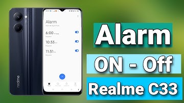 How to set alarm in Realme C33 Realme C33 me alarm kaise lagaye realme C33 me alarm kaise band kare