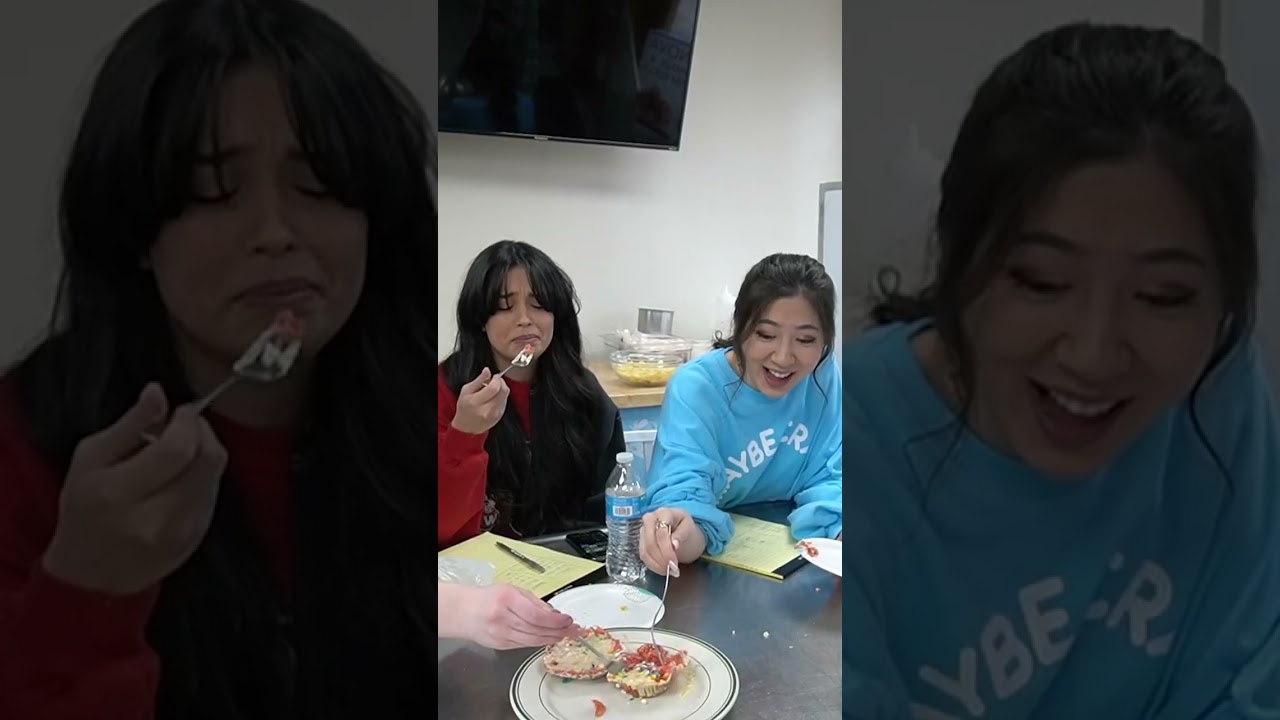 Valkyrae tastes the WORST Cupcake of All Time!