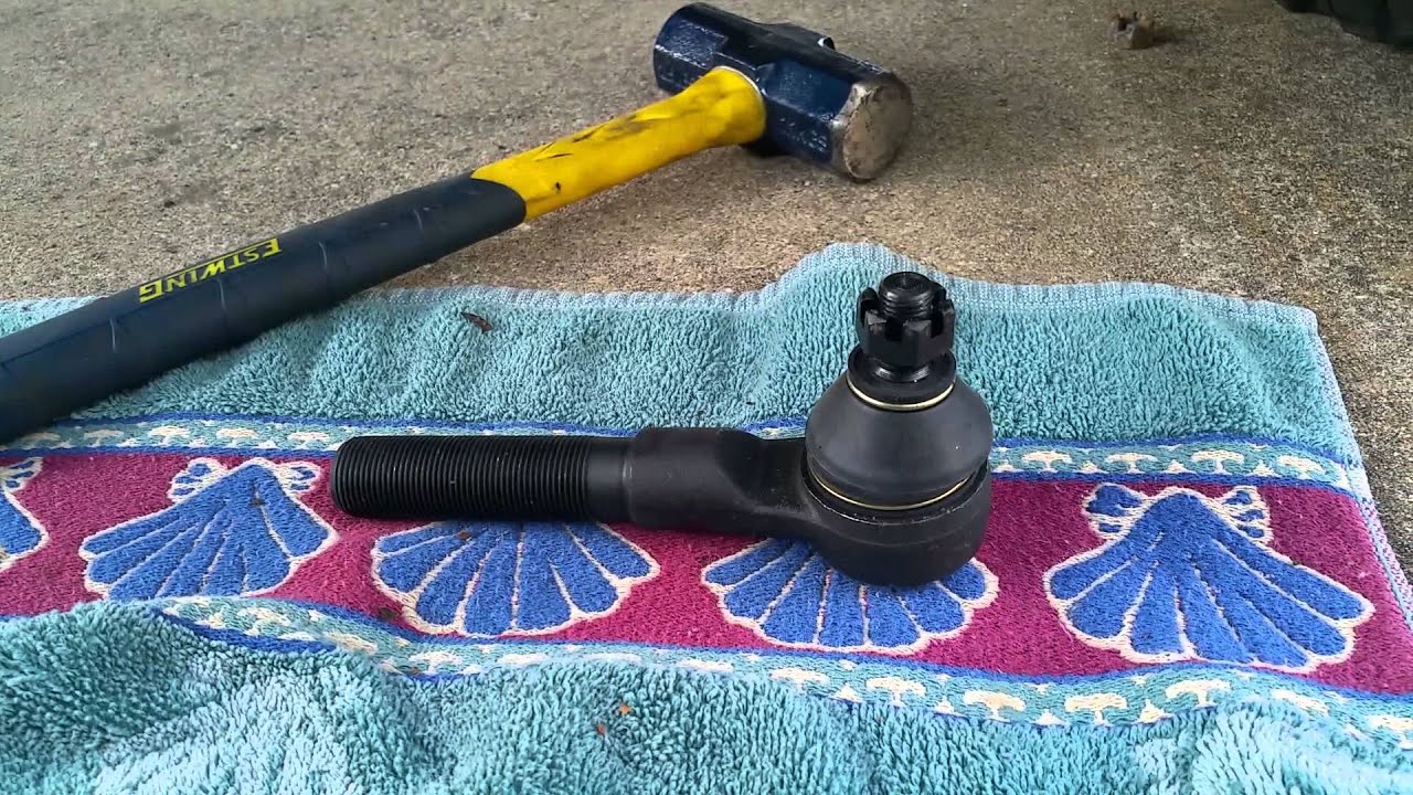 How To Changing Drag Link Tie Rod End without a Puller or Fork Jeep ZJ