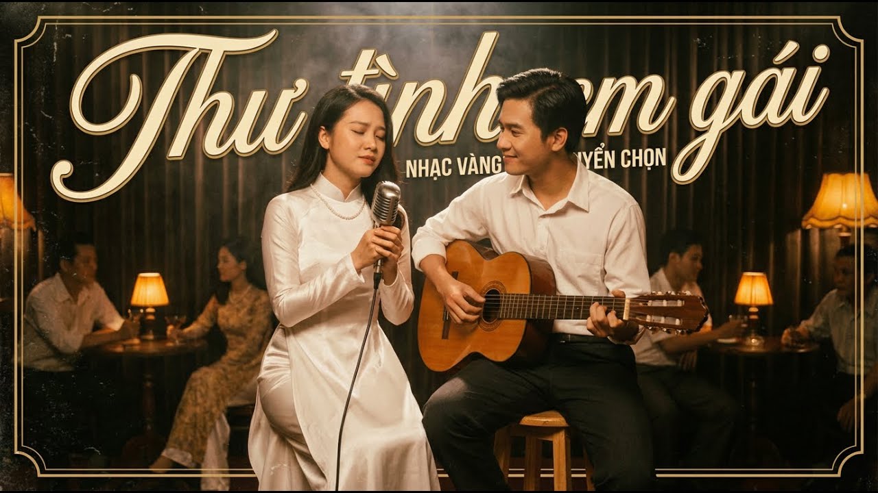 Thư tình em gái - Acoustic cover | AI generated music video