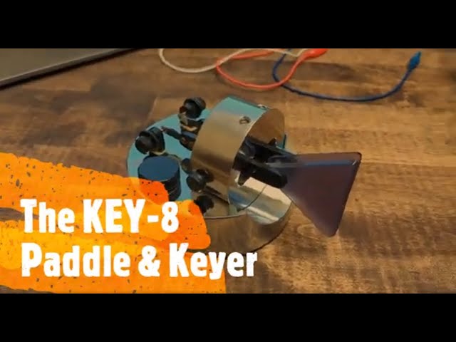 The Key-8 Keyer and Paddle - YouTube