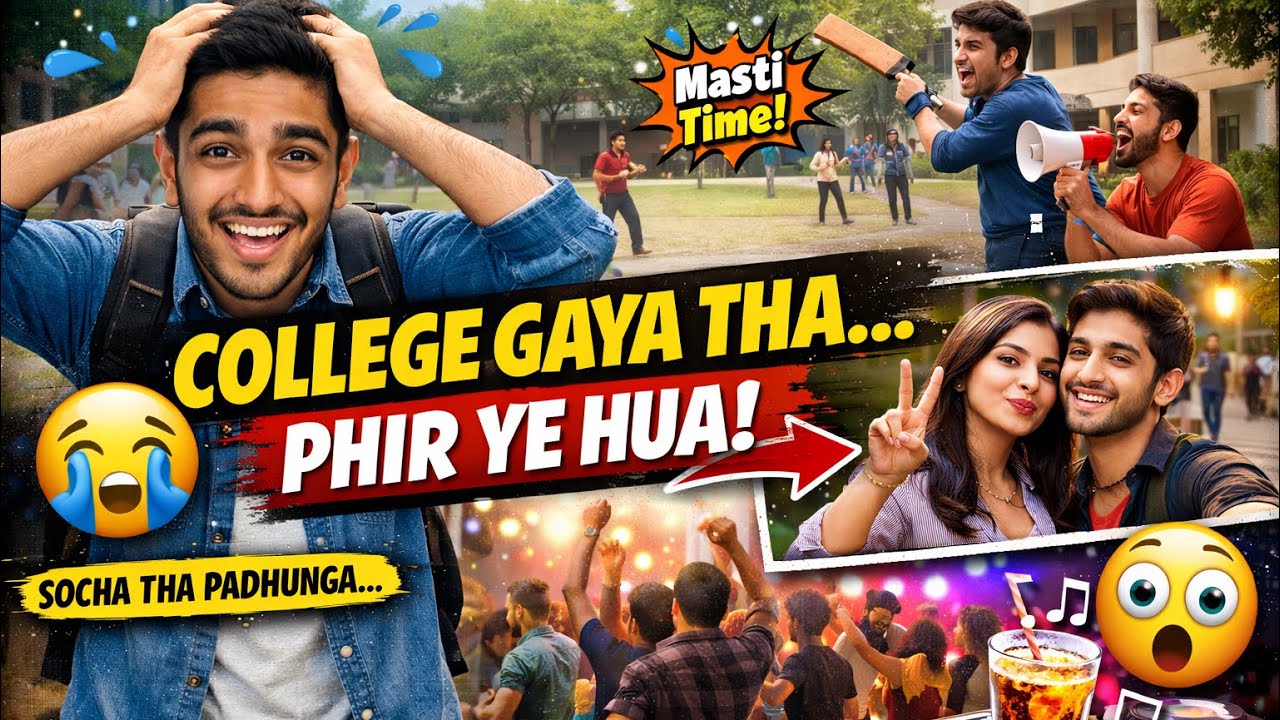 Aaj College Gaya Tha Class Ke Liye, Par Kahani Alag Hi Ho Gayi 🤯