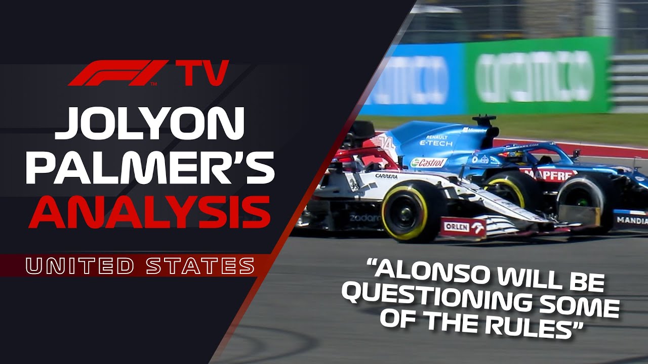 Kimi vs Fernando Who Was On The Right Side Of Track Limits Debate? Jolyon Palmers F1 TV Analysis