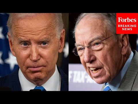 JUST IN: Grassley Reveals Alleged Recordings Of Biden With Foreign National Who Allegedly Bribed Him