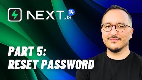 Reset password with Nextjs 14 & @Supabase — Course part 5