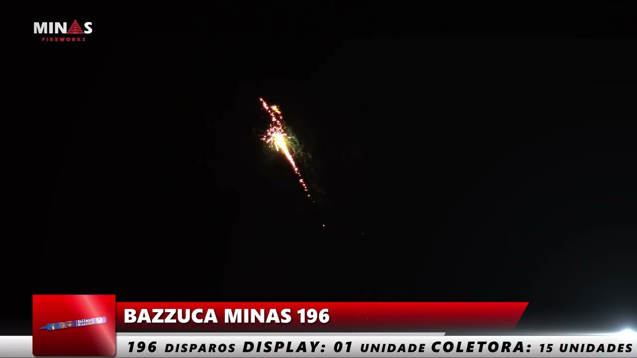 MINAS FIREWORKS - BAZZUCA MINAS 196