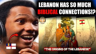 British christian caribbean guy reacts to Origins of the LEBANESE reaction lebanon needs more love