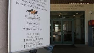 Inside The Reagan Library Reagans Country Café