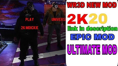 WR3D NEW MOD 2K20 LINK IN DESCRIPTION 👇 #WWE
