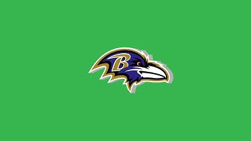Baltimore Ravens Logo on a Green Screen | FREE HD GreenScreen (No copyright)