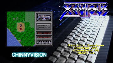 ChinnyVision - Ep 426 - Xevious - Spectrum, Amstrad CPC, C64, Atari ST