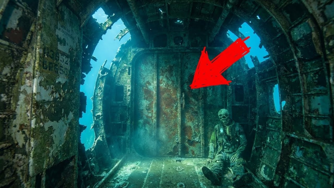 Inside the Sunken Military Transport Aircraft — The Cargo Bay Was Never Opened