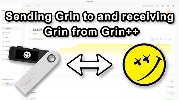 Grin Ledger hardware wallet tutorial #3: Sending Grin to and receiving Grin from Grin++